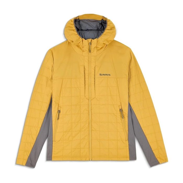 Рыболовная рубашка Simms - M's Fall Run Hybrid Hoody - Baltic Amber