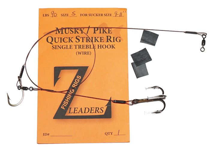 Готовая оснастка Z Leaders Sucker Rigs Wire Models