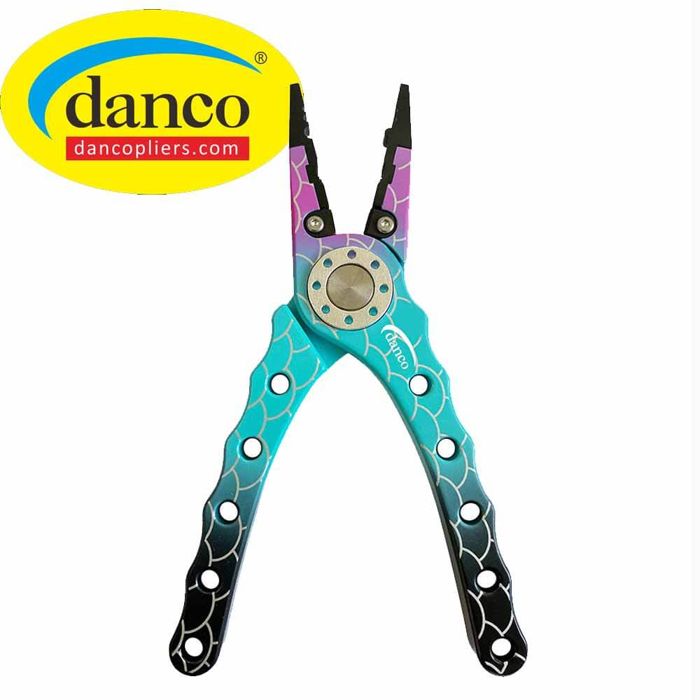 Плоскогубцы рыболова Danco Fish Species Tournament Series Aluminum Pliers 7" - MAHI MAHI