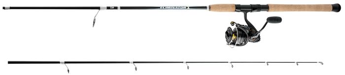 Комплект удилище + катушка DAIWA 2026 ELIMINATOR SPINNING COMBO