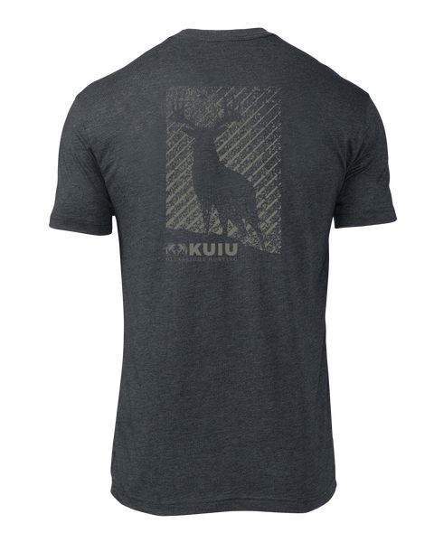 Рыболовная рубашка KUIU Whitetail T-Shirt | Charcoal