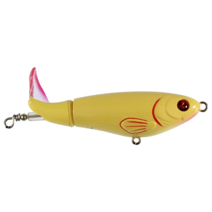 Поверхностная приманка River2Sea Whopper Plopper 110 Topwater Bait - Bone, 1oz, 4-3/8in