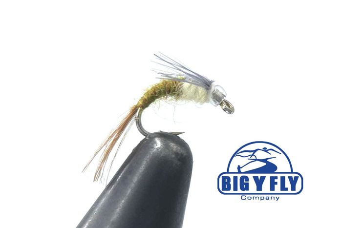 Материал для вязания мушек Big Y Fly Co. Barr's Emerger PMD - Glass Bead