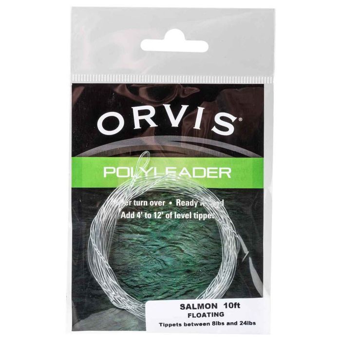 Подлесок и типпет Orvis Salmon 10ft Polyleader Leader - Clear Floating