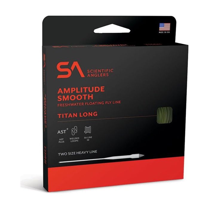 Нахлыстовый шнур Scientific Anglers Amplitude Smooth Titan Long Taper Fly Line