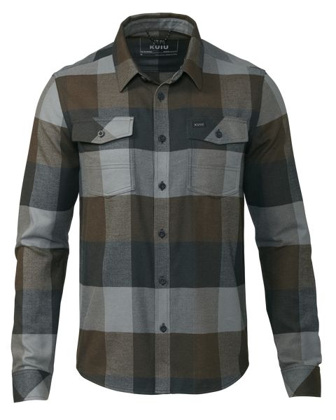 Рыболовная рубашка KUIU Field Flannel Shirt | Vias Plaid