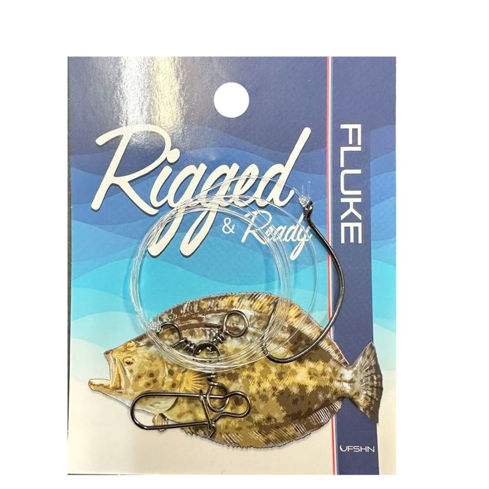 Готовая оснастка UFSHN U554 4/0 Rigged & Ready Fluke Drift Rig