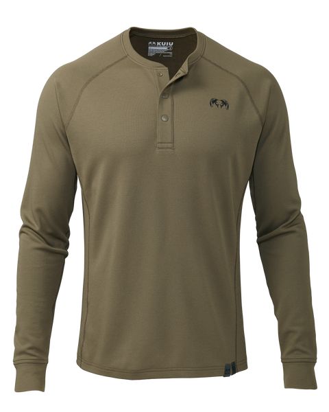 Термобельё KUIU PRO Merino 200 Henley | Ash