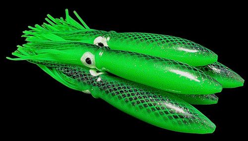 Green Diamond Bulb Squid, набор 10 шт.