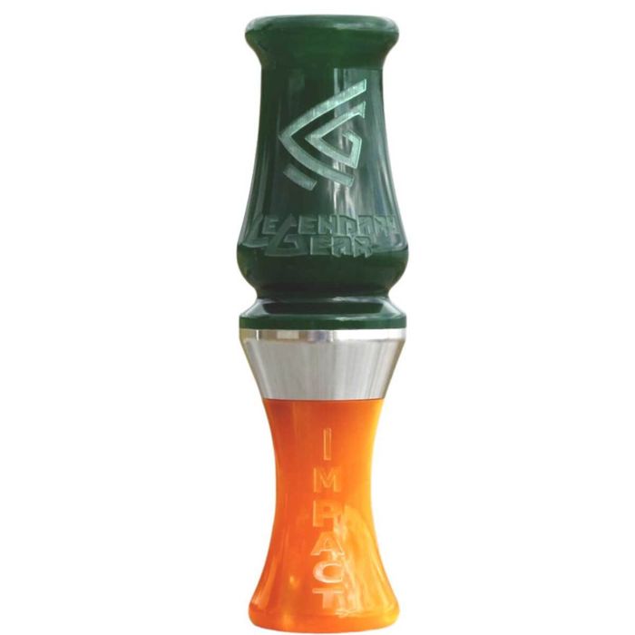 Манок Legendary Gear impact Acrylic Duck Call - Green/Orange
