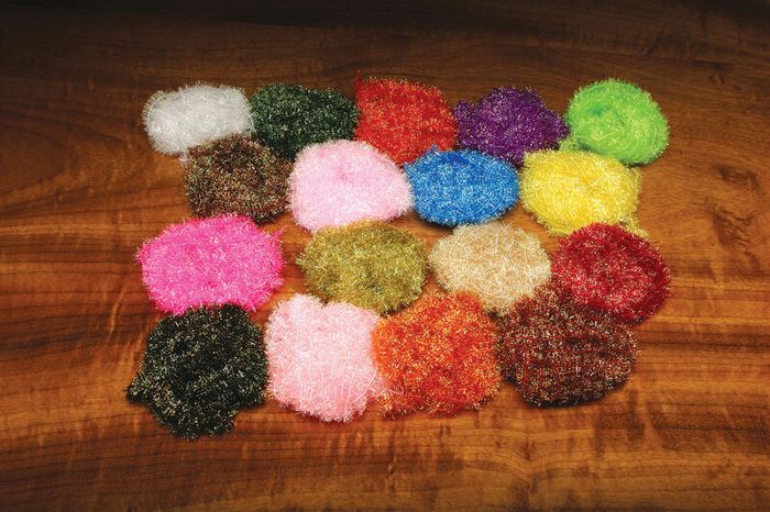 Материал для вязания мушек Hareline Dubbin Hareline Krystal Flash Chenille