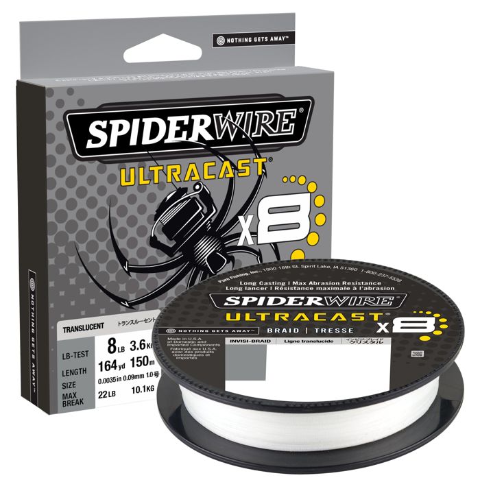 Плетёный шнур Spiderwire Ultracast Braid, Superline