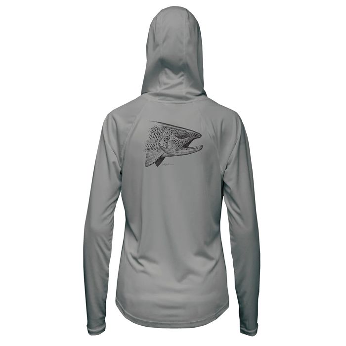 Рыболовная рубашка RepYourWater Big Bow Women's Merino Blend Sun Hoody
