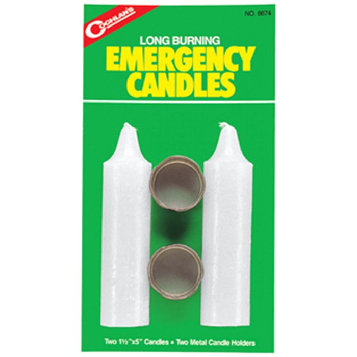 Снаряжение для выживания Coghlan's Emergency Candles - 1.25in x 5in