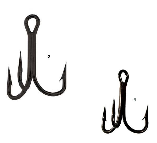 Крючки Eagle Claw L774F Black Treble Hook 25pk - 2