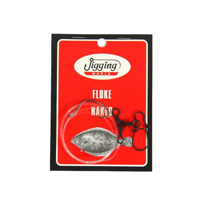 Готовая оснастка Jigging World Naked 3-Way Fluke Rigs w/ Sinker Snap