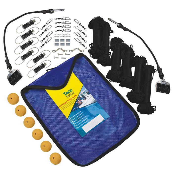 Плетёный шнур TACO METALS, INC. TACO Premium Braid Triple Rigging Kit