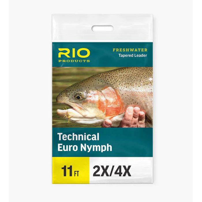 Поводковый материал J. Stockard Fly Fishing Technical Euro Nymph Leader w/ Tippet Ring