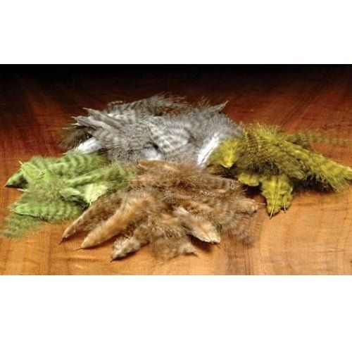 Материал для вязания мушек Hareline Grizzly Marabou