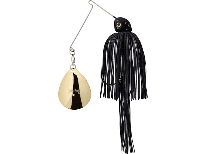 Спиннербейт Strike King Tour Grade Night SB Single Colorado Spinnerbait 1/2oz Black Brass
