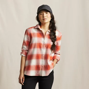 Рыболовная рубашка Orvis Perfect Flannel Boyfriend Shirt