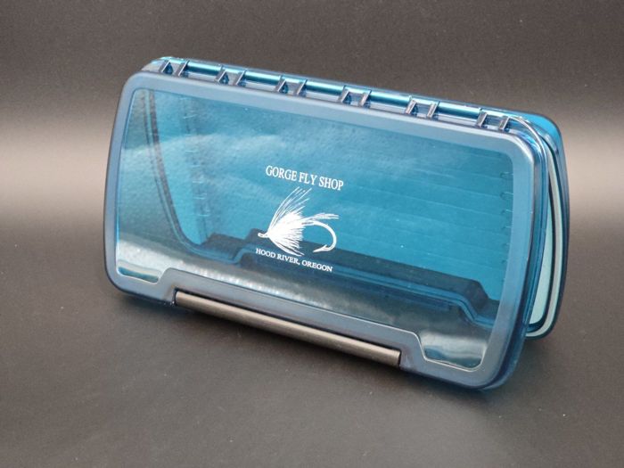 Коробка для мушек Gorge Fly Shop GFS Logo Fly Box - Teton Articulated Fly Box Blue