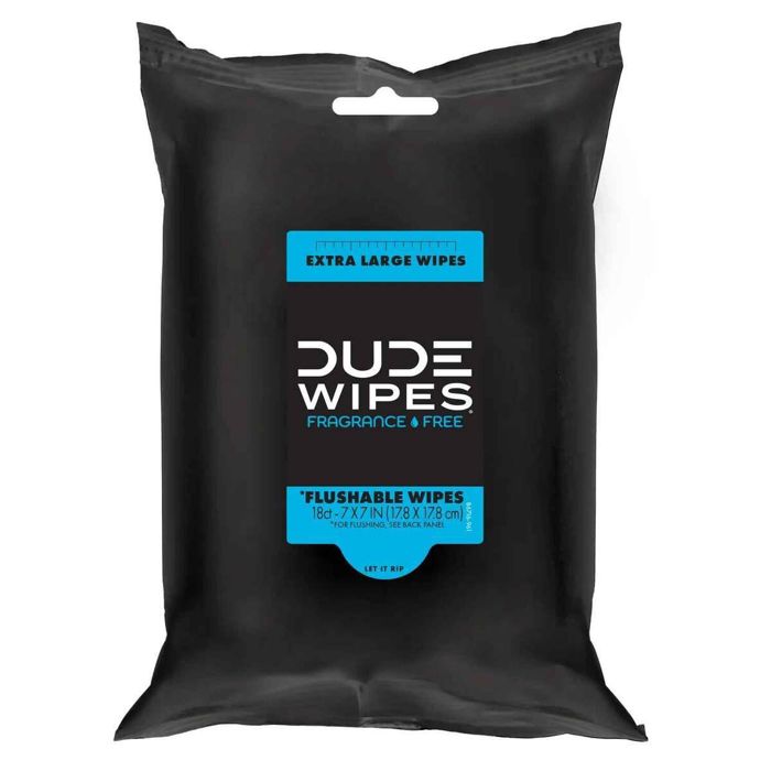 Влажные салфетки Dude Wipes Unscented Wipes - 18 Count