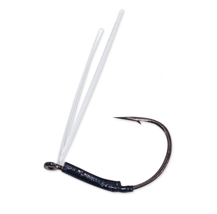 Крючок Hayabusa U.S.A.,INC. Hayabusa Fluorocarbon Guard Wacky Hook - Black