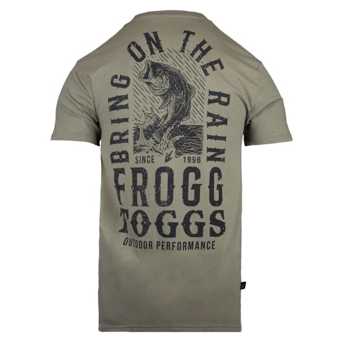 Рыболовная рубашка frogg toggs Bring On The Rain T-Shirt | Faded Olive