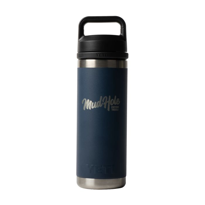Головной убор Mud Hole Script Logo Yeti Ramblers - Navy / 18 oz. w/ Chug Cap