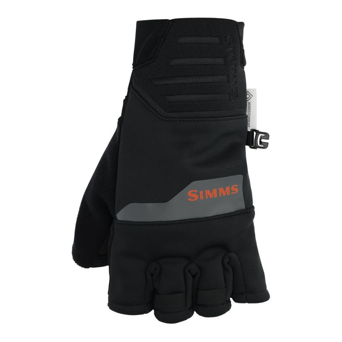 Перчатки Simms Windstopper Half-FInger Fishing Glove