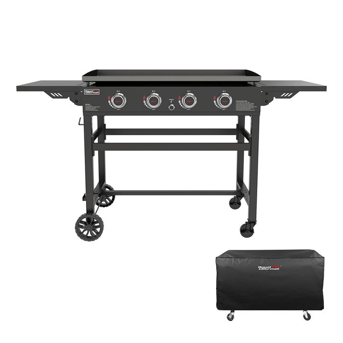 Гриль-плита (гриддл) Royal Gourmet 36" 4-Burner Flat Top Gas Griddle with Cover