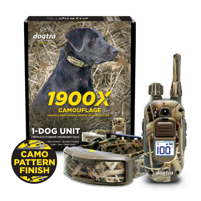 Снаряжение для собаки Dogtra 1900X CAMOUFLAGE 1-DOG UNIT