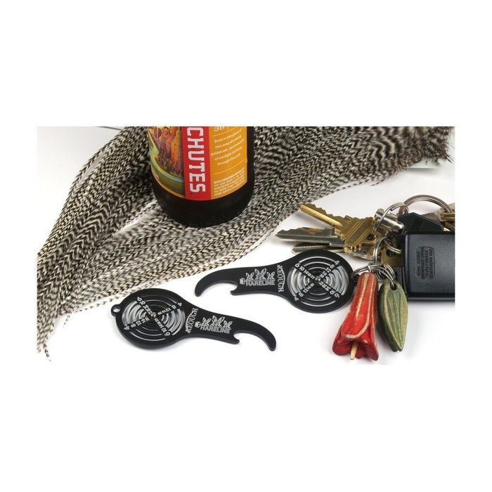 Материал для вязания мушек Hareline Bottle Opener & Hackle Gauge Key