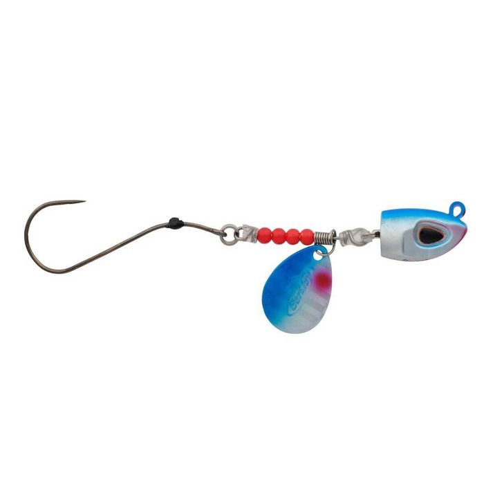 Джиг-головки Berkley Bladed Rawler Jig - Blue Chrome, 3/4oz, 1ct