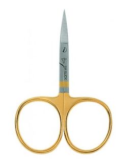 Плоскогубцы рыболова Dr. Slick - Iris Scissors 3-1/2" Gold Loops - Curved