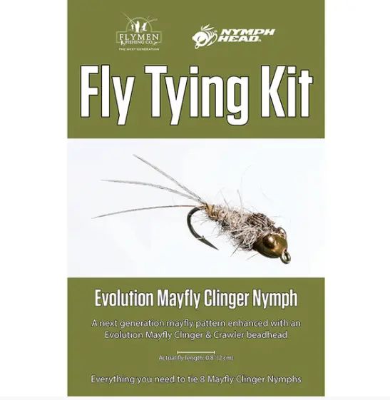 Мушки Flymen Fishing Company Evolution Clinger Nymph Fly Tying Kit