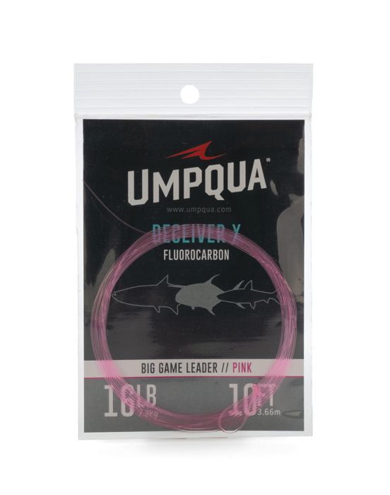 Поводковый материал Umpqua Feather Merchants Umpqua Deceiver HD Big Game Pink Fluoro Leade