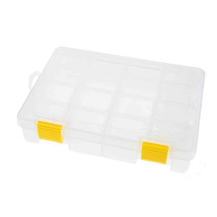 Коробка для снастей Plano ProLatch 3700 Half-Size StowAway - Clear, 9in L x 7in W x 2in H