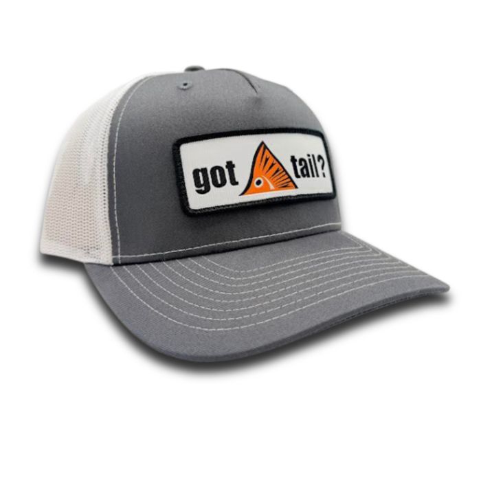 Головной убор Got Tail Charcoal and White Cap - Got Tail Patch
