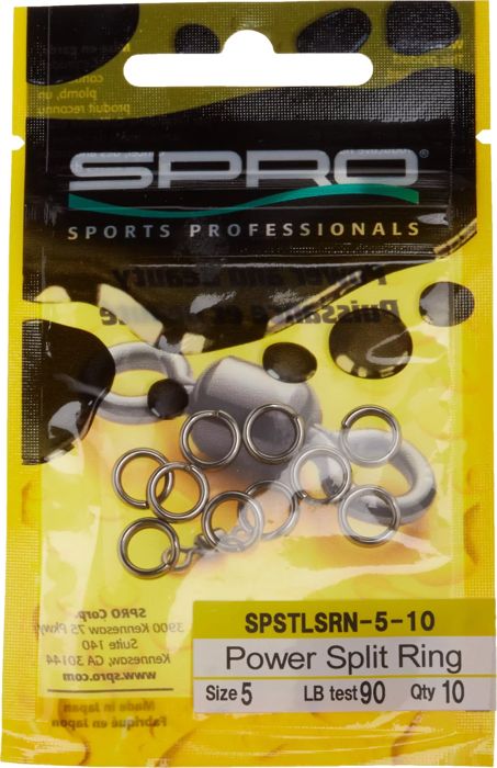 Вертлюги и застёжки SPRO Power Split Rings