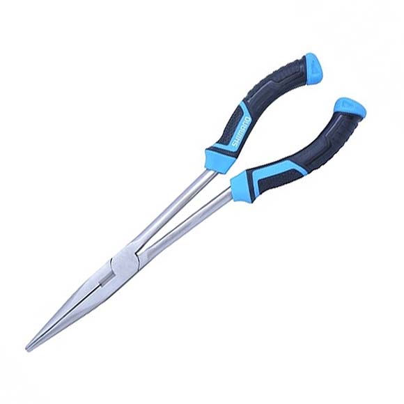 Плоскогубцы рыболова Shimano Brutas Silver Nickel 11" Needle Nose Pliers