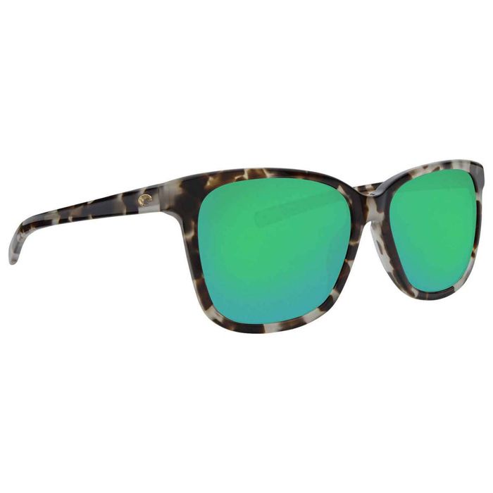 Поляризационные очки Costa Del Mar May Polarized Sunglasses - Shiny Tiger Cowrie/Green