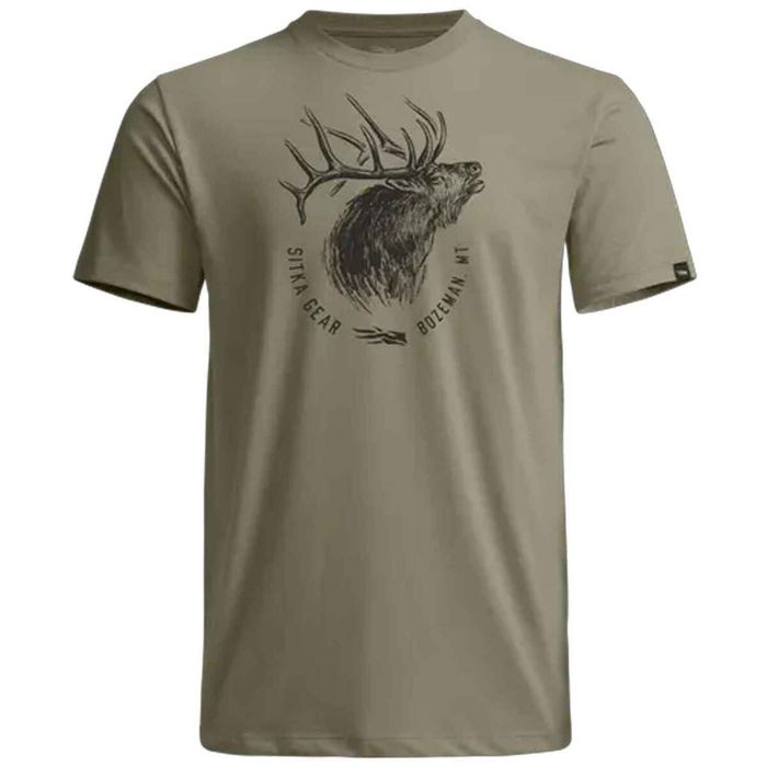 Охотничий камуфляж Sitka Gear Sitka Elk Sketch Tee - Dark Green Sage