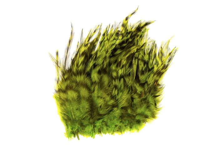 Материал для вязания мушек Hareline Strung Grizzly Variant Saddle Hackle