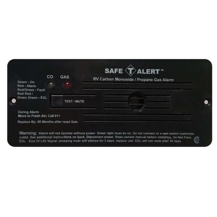 Газовый детектор MTI Industries Safe T Alert 35 Series Dual CO/LP Gas Detector, Flush Moun