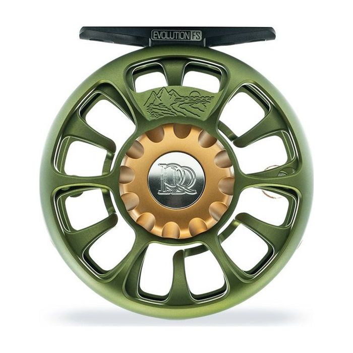 Нахлыстовая катушка Ross Reels - Evolution FS Fly Reel - Matte Olive