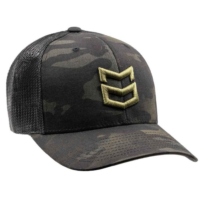 Головной убор MTN OPS Men's Bravo Logo Adjustable Hat - Camo Black - One Size Fits Most