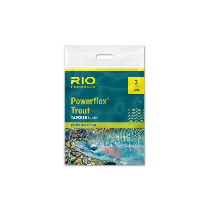 Поводковый материал RIO Powerflex Trout Leaders - 9 foot - 3PK