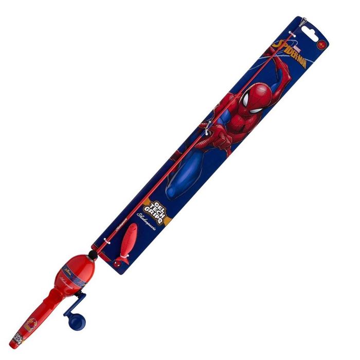Комплект удилище + катушка Shakespeare Marvel Spider-Man Beginner Rod and Reel Combo Kit -